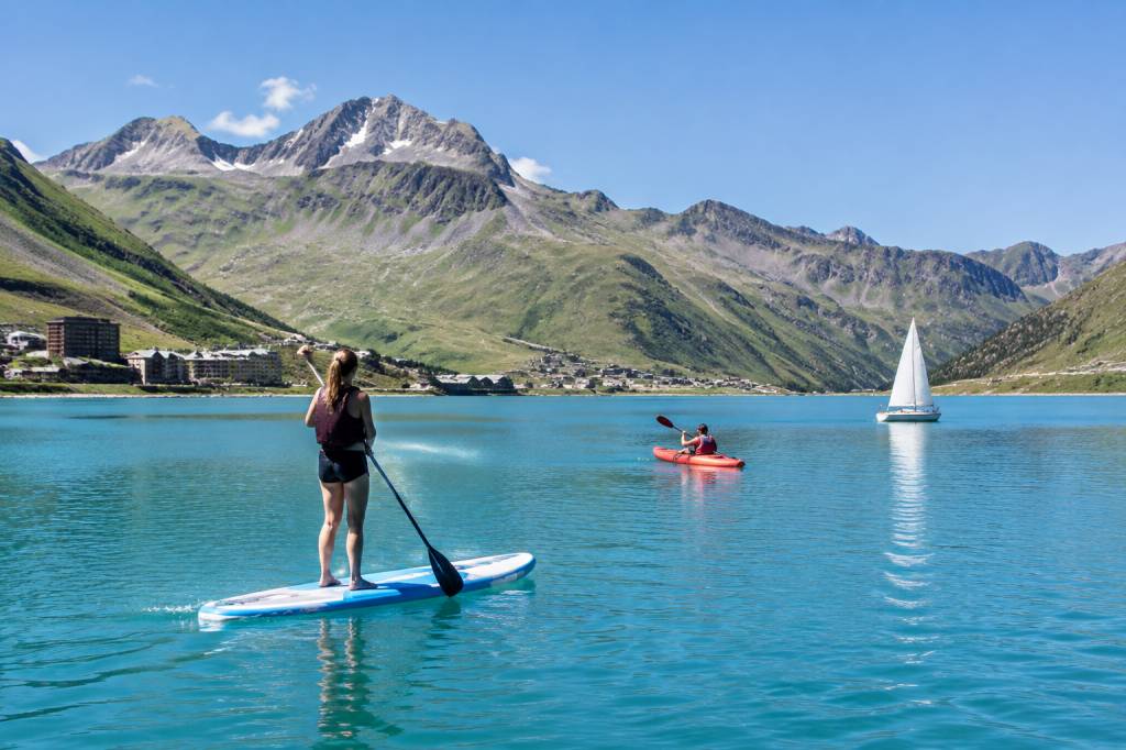 Base nautique de Tignes le Lac : activités nautiques et conseils pour les vacanciers